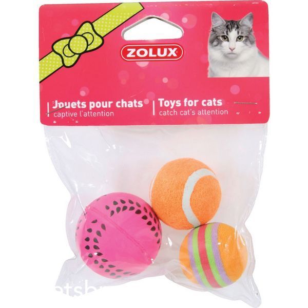 Комплект играчки Zolux 3 Mixed Balls - 3 бр 00000006185 снимка