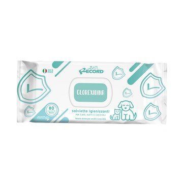 Мокри кърпички Record wet wipes Chlorhexidine - 80 бр 00000006370 снимка