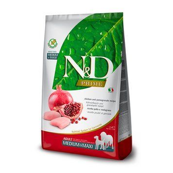 Сухой Корм Farmina N&D Prime Dog Adult Medium&Maxi Chicken&Pomegranate - 2,5 кг 00000006350 фото