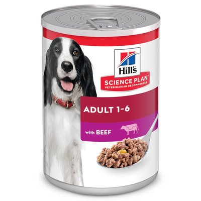 Мокра храна Hill's Science Plan Canine Adult Beef - 370 гр 00000003575 снимка