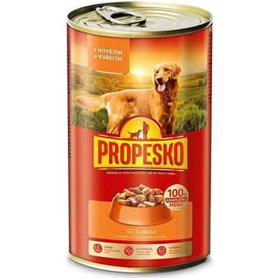 Храна Propesko with beef and chicken - 1,24 кг 00000005554 снимка