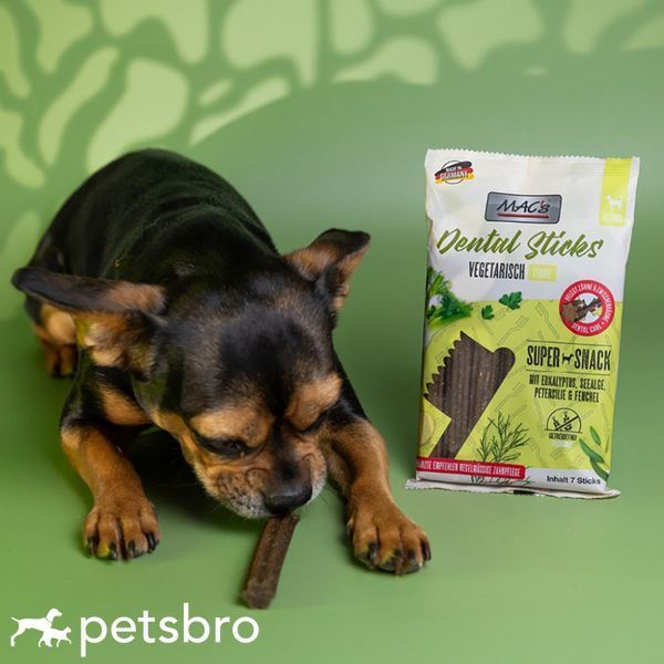 Лакомство MAC`s Dog Dental Sticks Vegetarisch - 180 гр 00000010100 снимка