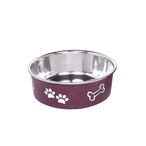 Купа Nobby "Fusion" stainless steel bowl Red, 940 мл 00000002820 снимка