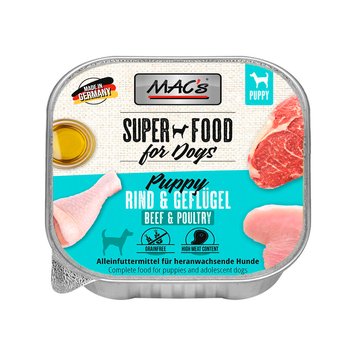 Пастет MAC's Puppy Beef&Poultry - 150 гр 00000007917 снимка