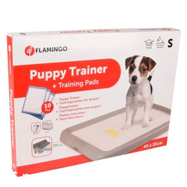 Тоалетна Flamingo Training pad holder Fifi + 10 пелени 00000006901 снимка