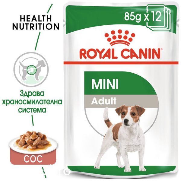 Храна Royal Canin SHN Mini Adult Pouch , 12x85 гр 00000002734 снимка
