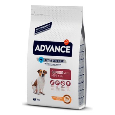 Суха храна Advance Dog Mini Senior - 3 кг 00000006314 снимка