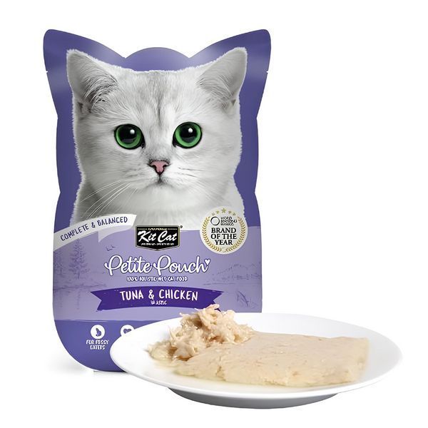 Пауч Kit Cat Tuna & Chicken - 70 гр 00000010032 снимка