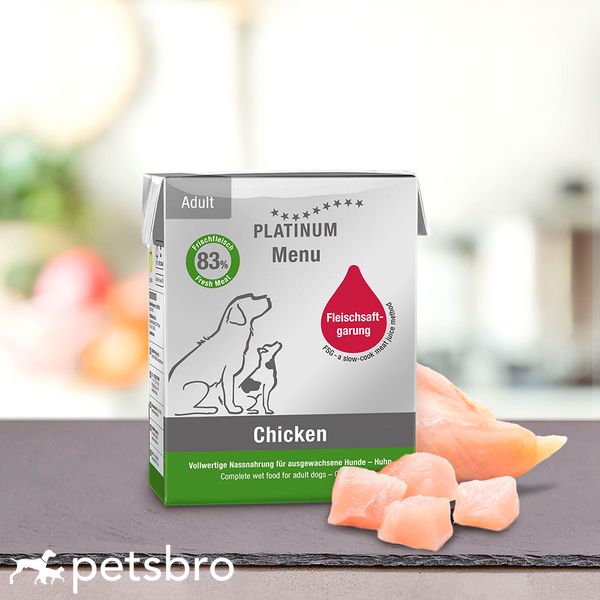 Мокра храна Platinum Dog Adult Chicken, 90 гр 00000008250 снимка