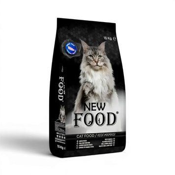 Суха храна New Food Adult Cat with Salmon - 15 кг 00000010249 снимка