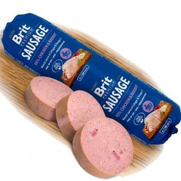 Деликатесен салам Brit Sausage Sausage Chicken & Rabbit - 800 гр 00000005124 снимка