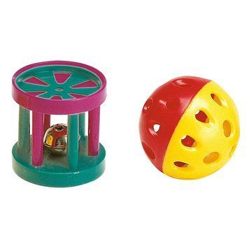 Комплект игрушек Ferplast PA 5202 Ball&Cylinder ‐ 4 cm 00000008440 фото
