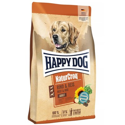 Храна Happy Dog NaturCroq Beef & Rice, 15 кг 00000000308 снимка