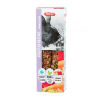 Крекери Zolux Premium Stick Nutrimeal Rabbit със зеленчуци - 115 гр 00000006465 снимка