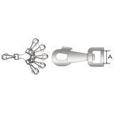 Комплект карабини Ferplast Chrome SET 5 - 20/25мм (6шт) 00000004943 снимка