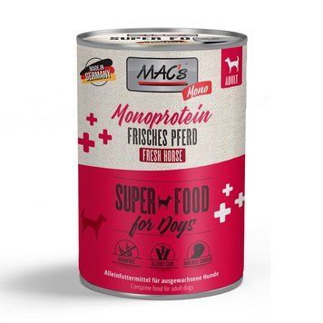 Мокра храна MAC's Dog Mono Fresh Horse, 800 гр 00000007846 снимка