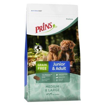 Корм ProCare Grain Free Puppy & Junior Daily Care - для всех пород собак, 12 кг 00000000077 фото