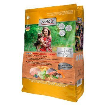Сухой корм MAC's Dog Soft Mini Chicken&Salmon, 5 кг 00000007957 фото