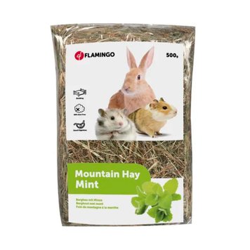 Сено Flamingo Mountain hay Mint - 500 гр 00000006508 снимка