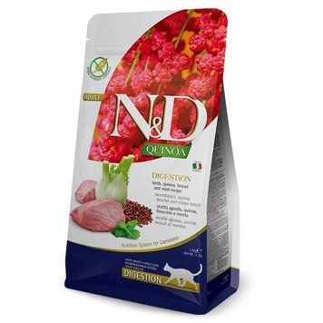 Сухой корм Farmina N&D Cat Quinoa Digestion Lamb, 1,5 кг 00000003829 фото