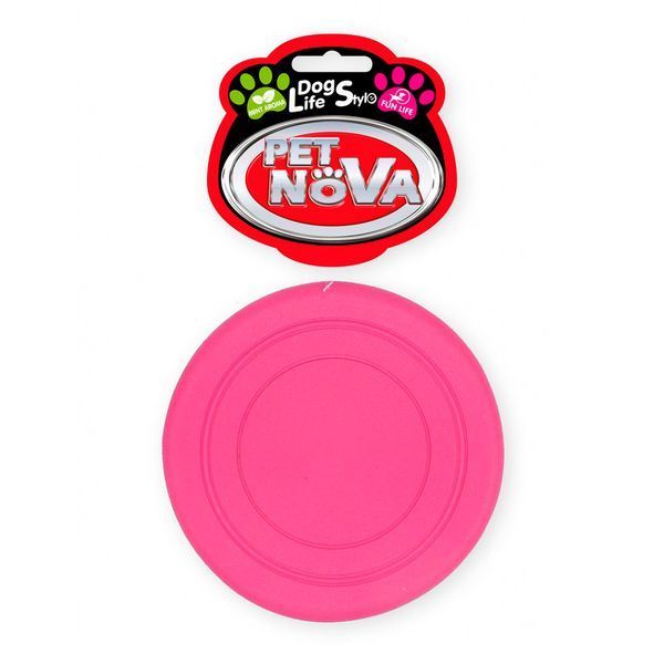 Играчка Pet Nova frisbee - 18 cm, Pink 00000007058 снимка