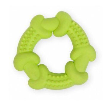 Играчка Pet Nova rubber ring - 10,5 cm, Yellow 00000007085 снимка