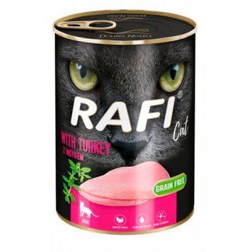 Пастет Rafi Cat with Turkey - 400 гр 00000006278 снимка