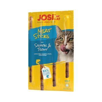 Лакомство Josera Meat Sticks Salmon & Trout 7 бр - 35 гр 00000010145 фото