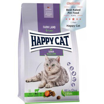 Храна Happy Cat Senior Weide Lamb, 1,3 кг 00000000228 снимка