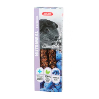 Крекери Zolux Nutrimeal Guinea Pig Stick Treats с боровинки - 110 гр 00000006462 снимка