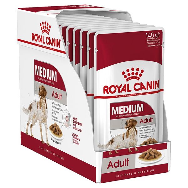 Храна Royal Canin SHN Medium Adult Pouch , 10x140 гр 00000002724 снимка