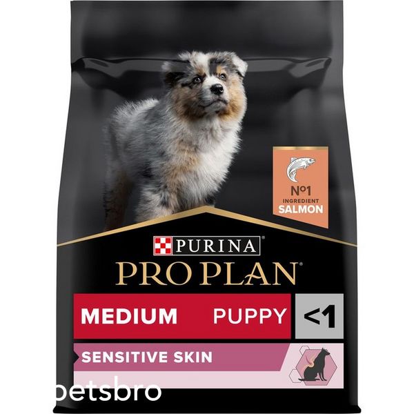 Суха храна Purina Pro Plan Medium Puppy Salmon - 3 кг 00000003502 снимка