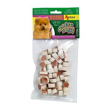 Лакомство Antos Dog Chicken D'light Sushi - 100 гр 00000008172 снимка