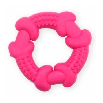 Играчка Pet Nova rubber ring - 10,5 cm, Pink 00000007086 снимка