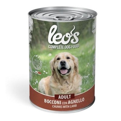 Мокра храна Leos Dog Adult with Lamb - 415 гр 00000004162 снимка