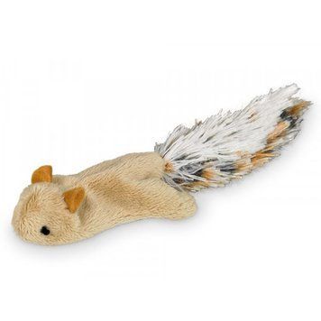 Игрушка Nobby Plush squirrel with catnip 00000001217 фото