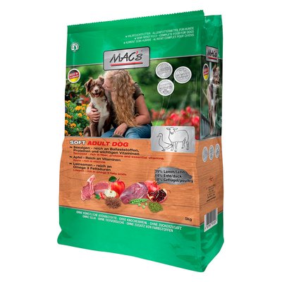 Суха храна MAC's Dog Soft Lamb&Duck - 5 кг 00000007956 снимка