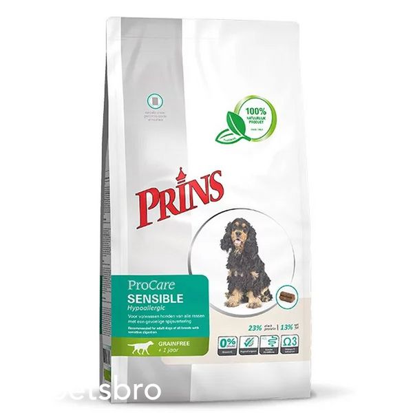 Храна ProCare Grain Free Sensible Hypoallergenic - за всички породи кучета, 12 кг 00000000081 снимка