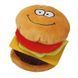 Играчка Nobby Plush Toy &bdquo;Happy Food&ldquo; Cheeseburger with elastic 00000001221 снимка 1
