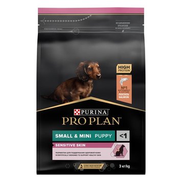 Суха храна Purina Pro Plan Small & Mini Puppy Salmon - 3 кг 00000003513 снимка