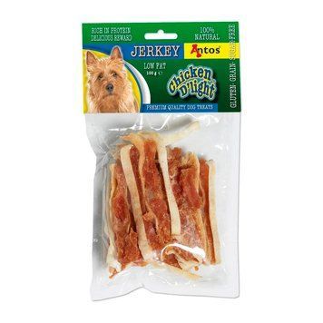 Лакомство Antos Dog Chicken D'light Jerkey - 100 гр 00000008162 снимка