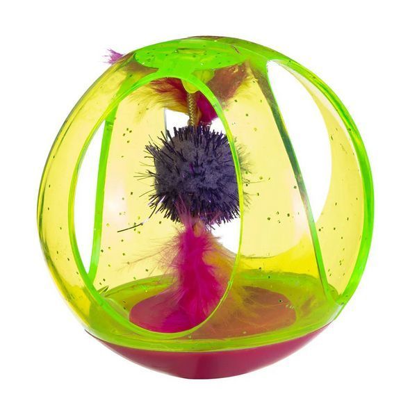 Комплект играчки Ferplast PA 5214 Tumbling Cat Ball ‐ 6,5 cm 00000008445 снимка