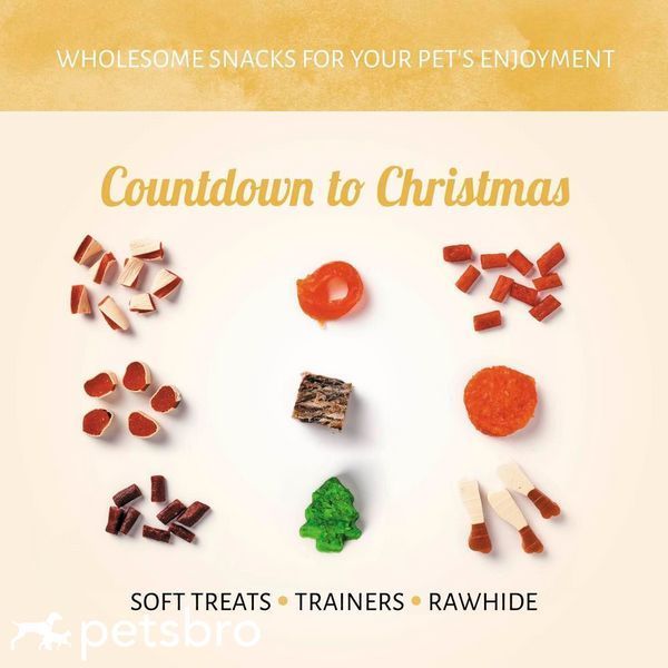Лакомство Antos Dog Christmas Advent Calendar - 225 гр 00000008178 фото