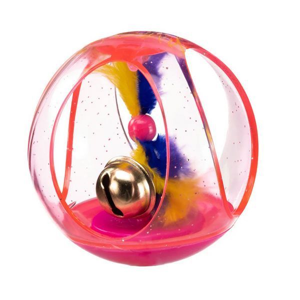 Комплект играчки Ferplast PA 5214 Tumbling Cat Ball ‐ 6,5 cm 00000008445 снимка