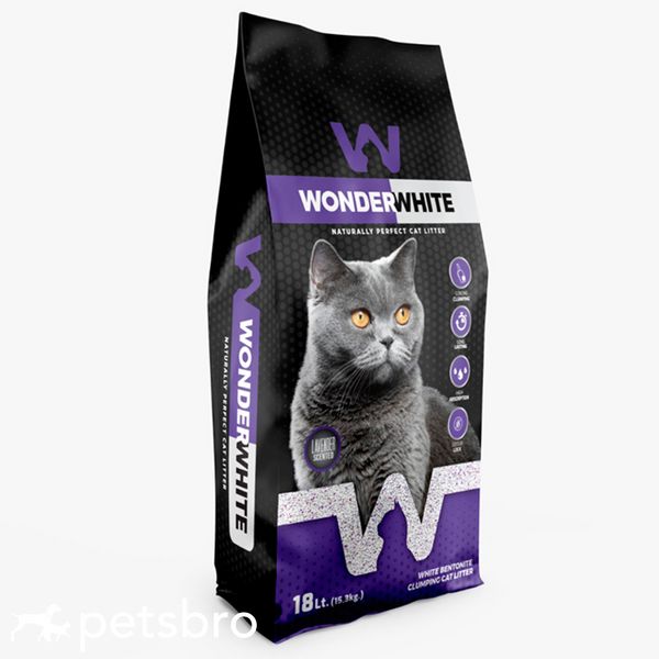 Пълнител за тоалетна Wonder White Lavender, 5 кг 00000008101 снимка