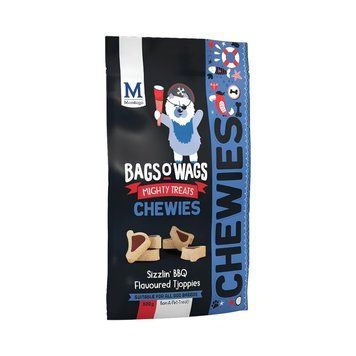 Лакомство Montego Bags O&rsquo; Wags Chewies BBQ Tjoppies, 120 гр 00000010210 снимка