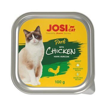 Влажный корм Josera Josicat Pate with Chicken - 100 гр 00000010134 фото