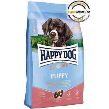 Корм Happy Dog Sensible Puppy Salmon & Potato, 10 кг 00000000340 фото