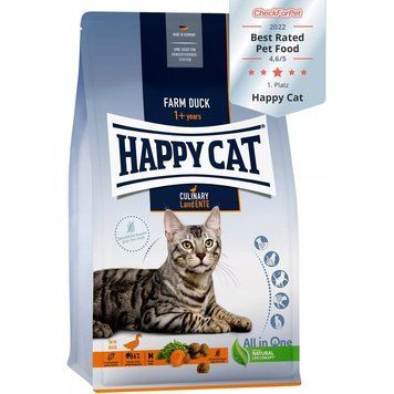 Храна Happy Cat Culinary Adult Farm Duck, 4 кг 00000000178 снимка