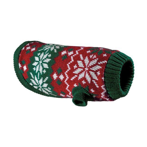 Пуловер Record Knitted with Norwegian patterns 00000007542 снимка